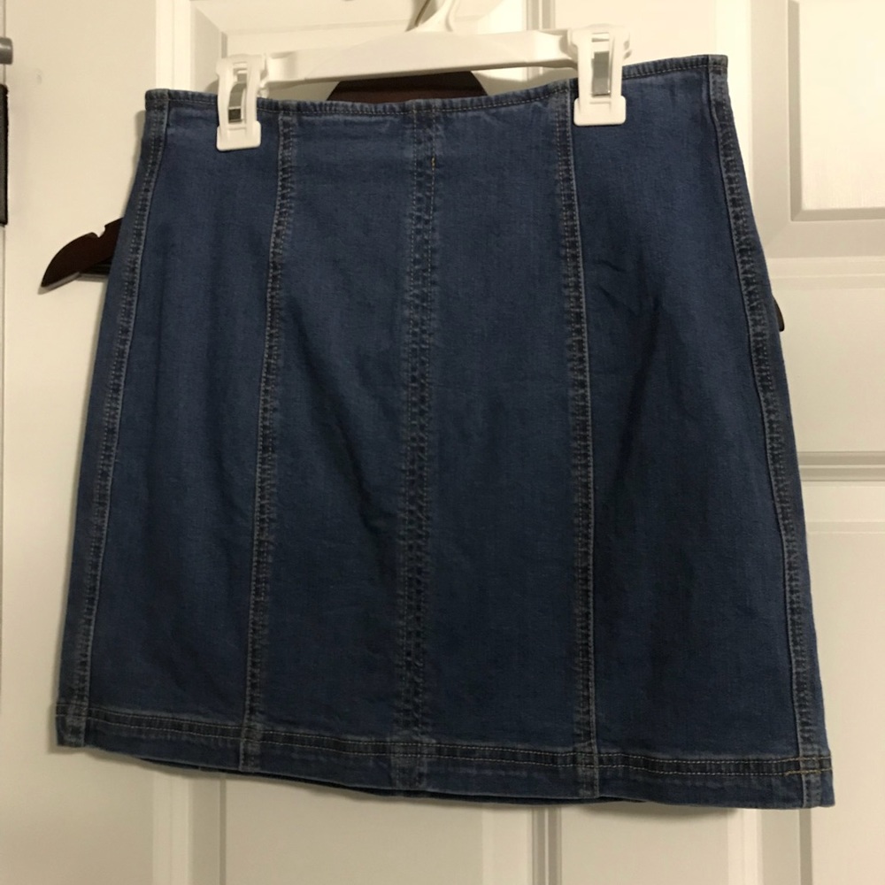 Kendall & Kylie denim bodycon skirt